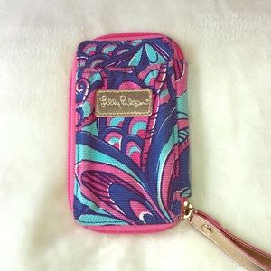 Lilly Pulitzer iPhone wristlet